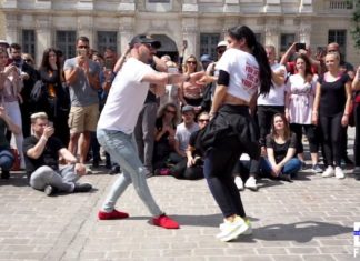 Daniel y Desirée show bachata sensual con “Payasos” di Santos e Reyes daniel y desiree