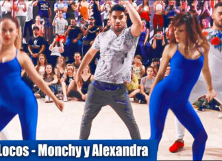 Marco y Sara y Grupo Esencia show sulle note di “Dos Locos” grupo esencia show Madrid