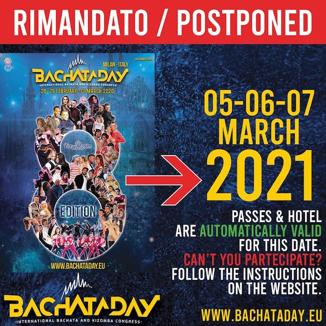 rimandato bachataday 2020