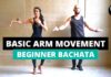 Movimenti di braccia nella bachata, una lezione online basic arm movement